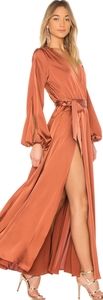 Eric gown  Michael costello xs, bronze